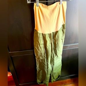 Motherhood maternity cargo pants